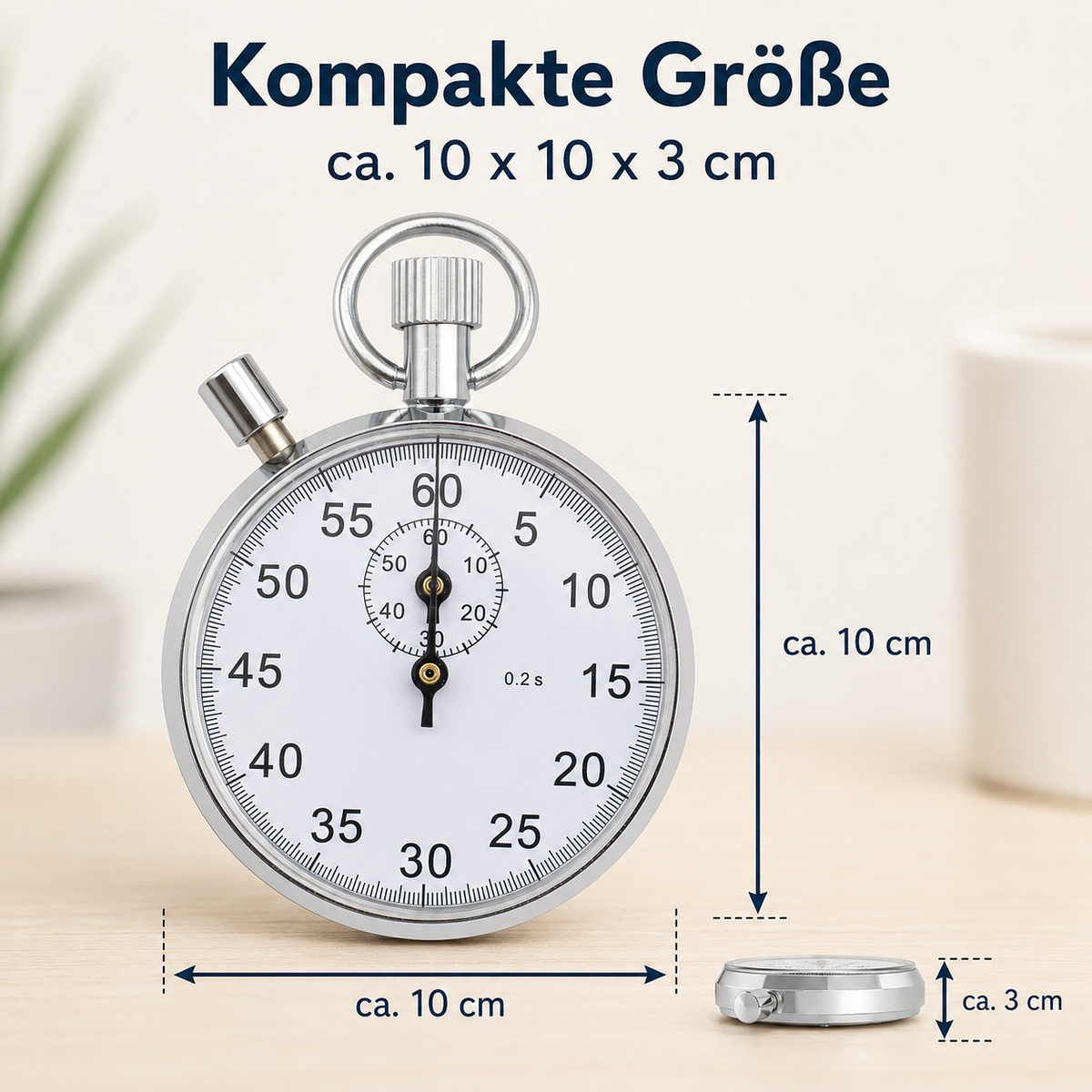 Eurotime Timer 16300, Silber