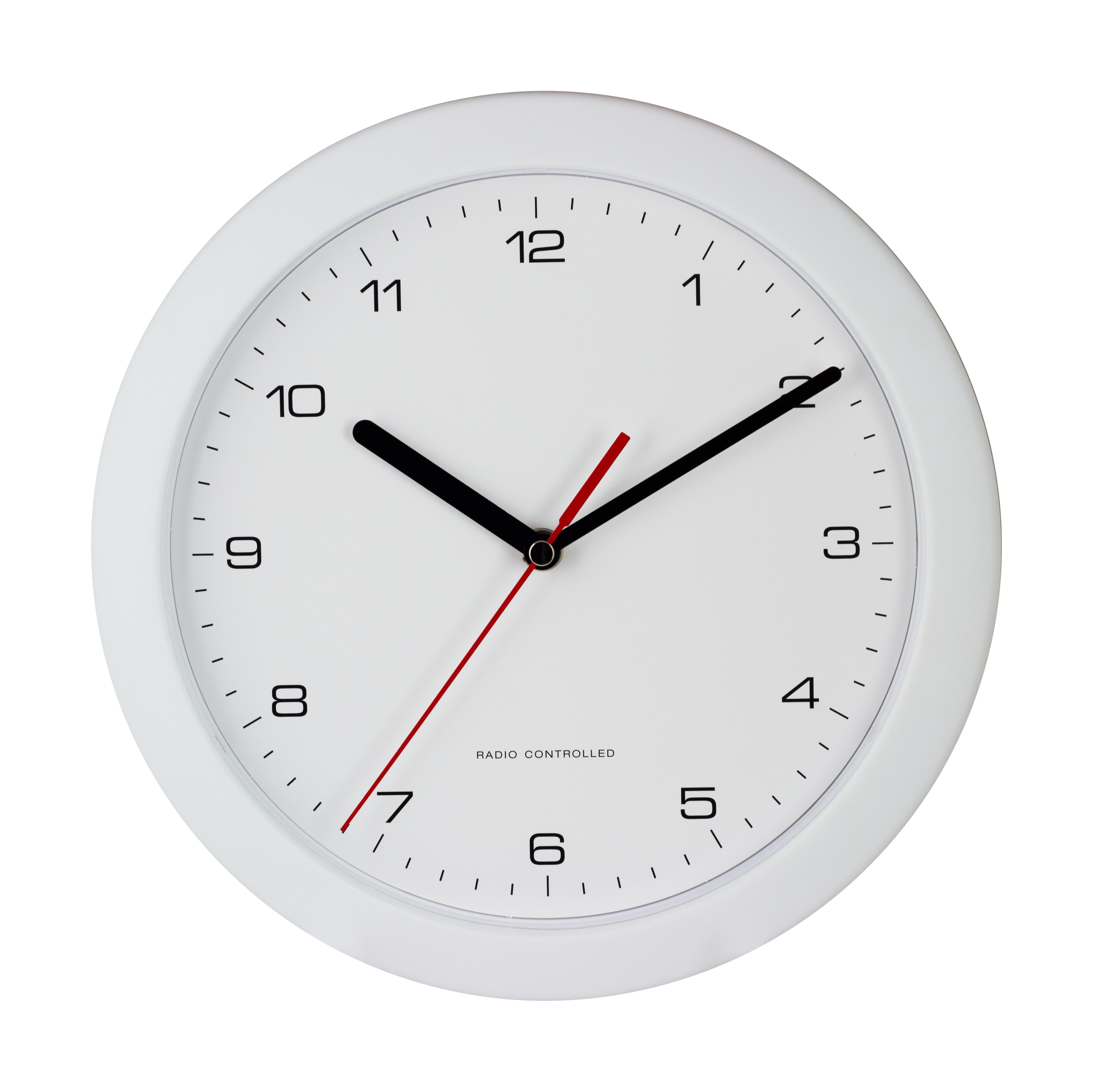 Funkwanduhr im modernen Design, 25 cm – 53850