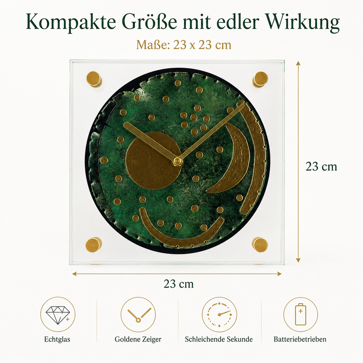 Himmelsscheibe von Nebra Tischuhr
