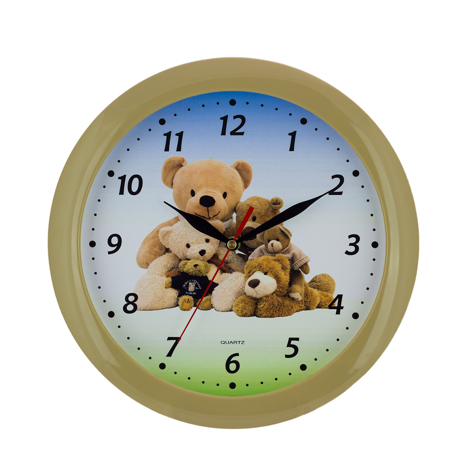 Kinder-Quarzwanduhr 82310, ⌀ 30 cm