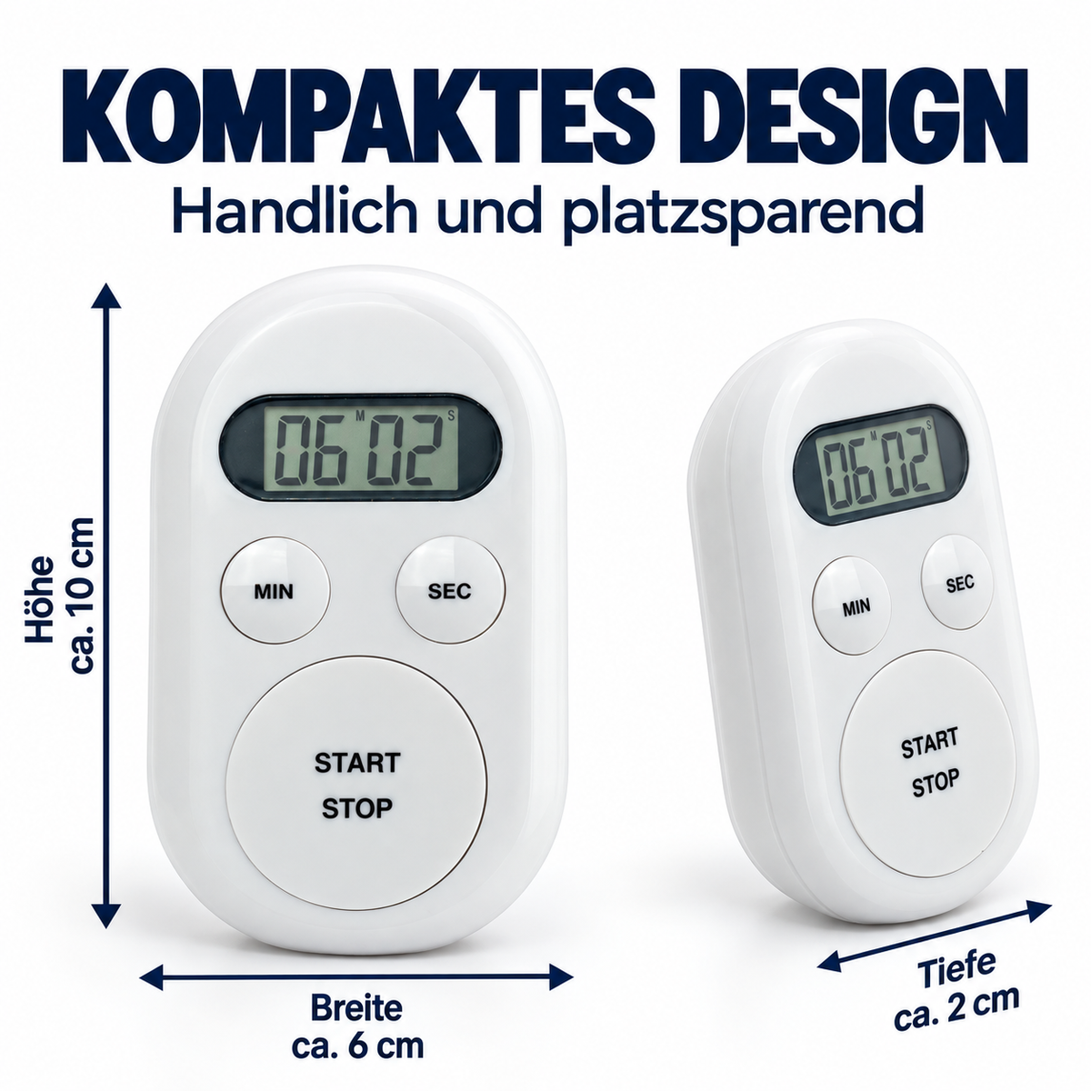 Eurotime Timer 11080, Weiß