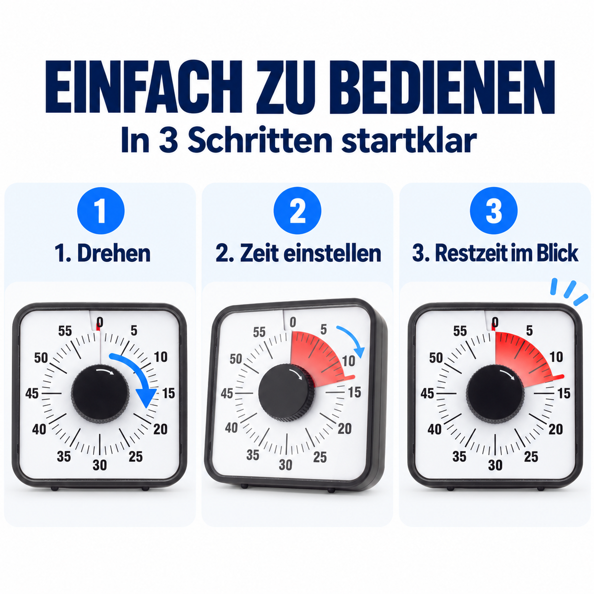 Eurotime Timer 13100, Schwarz