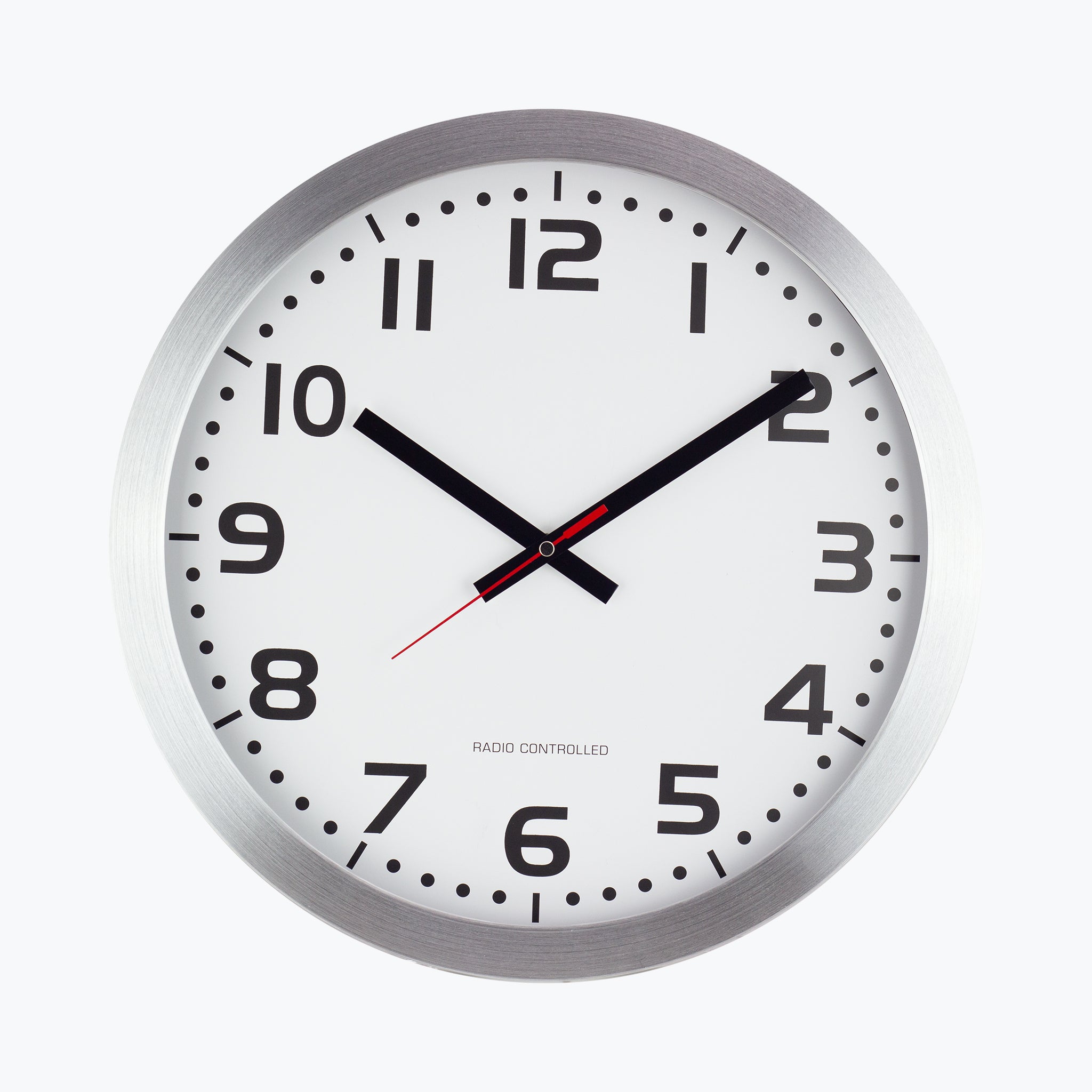 Eurotime Funk Wanduhr Aluminium Wall Clock Eurotime