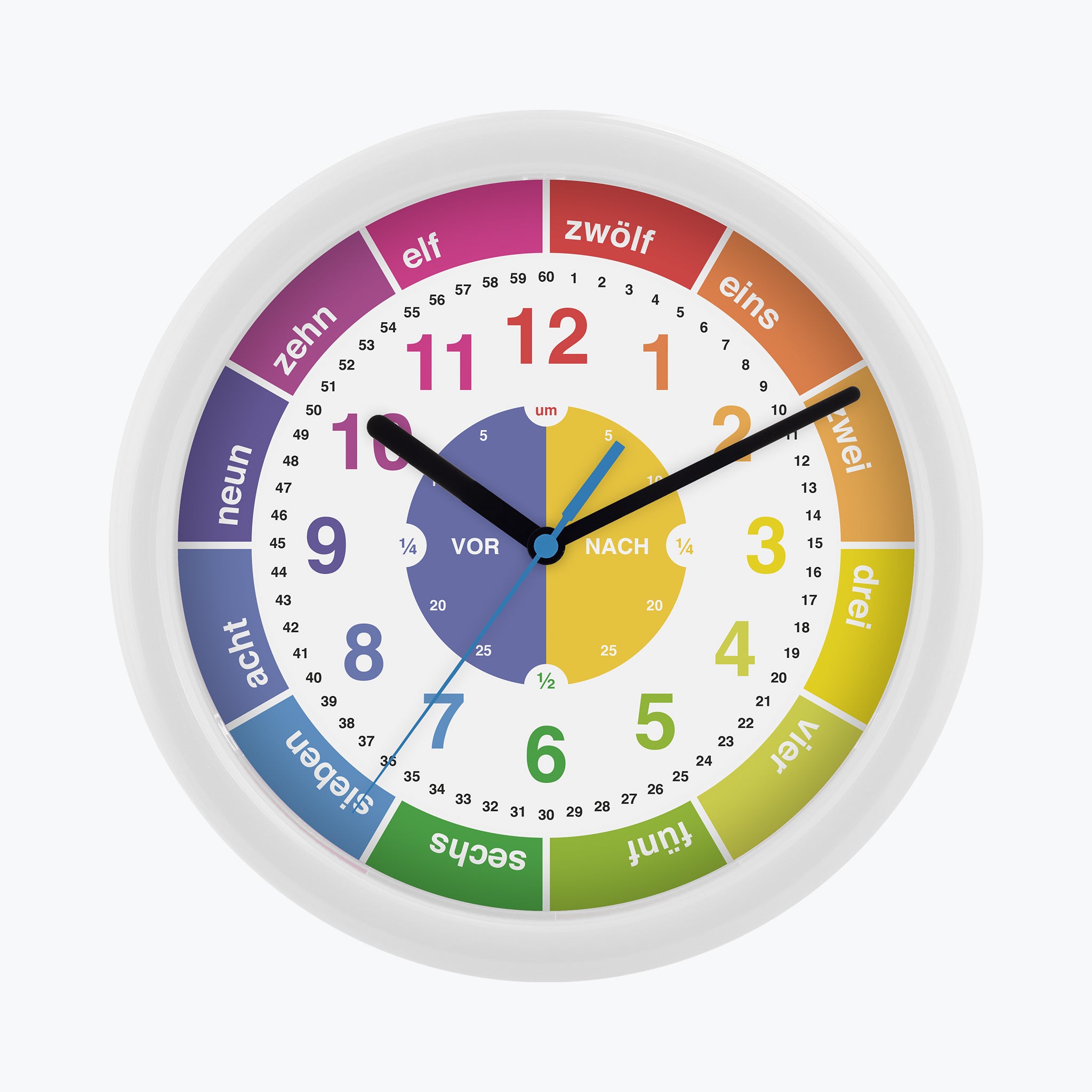 Kinder-Quarzwanduhr 80014, ⌀ 25 cm