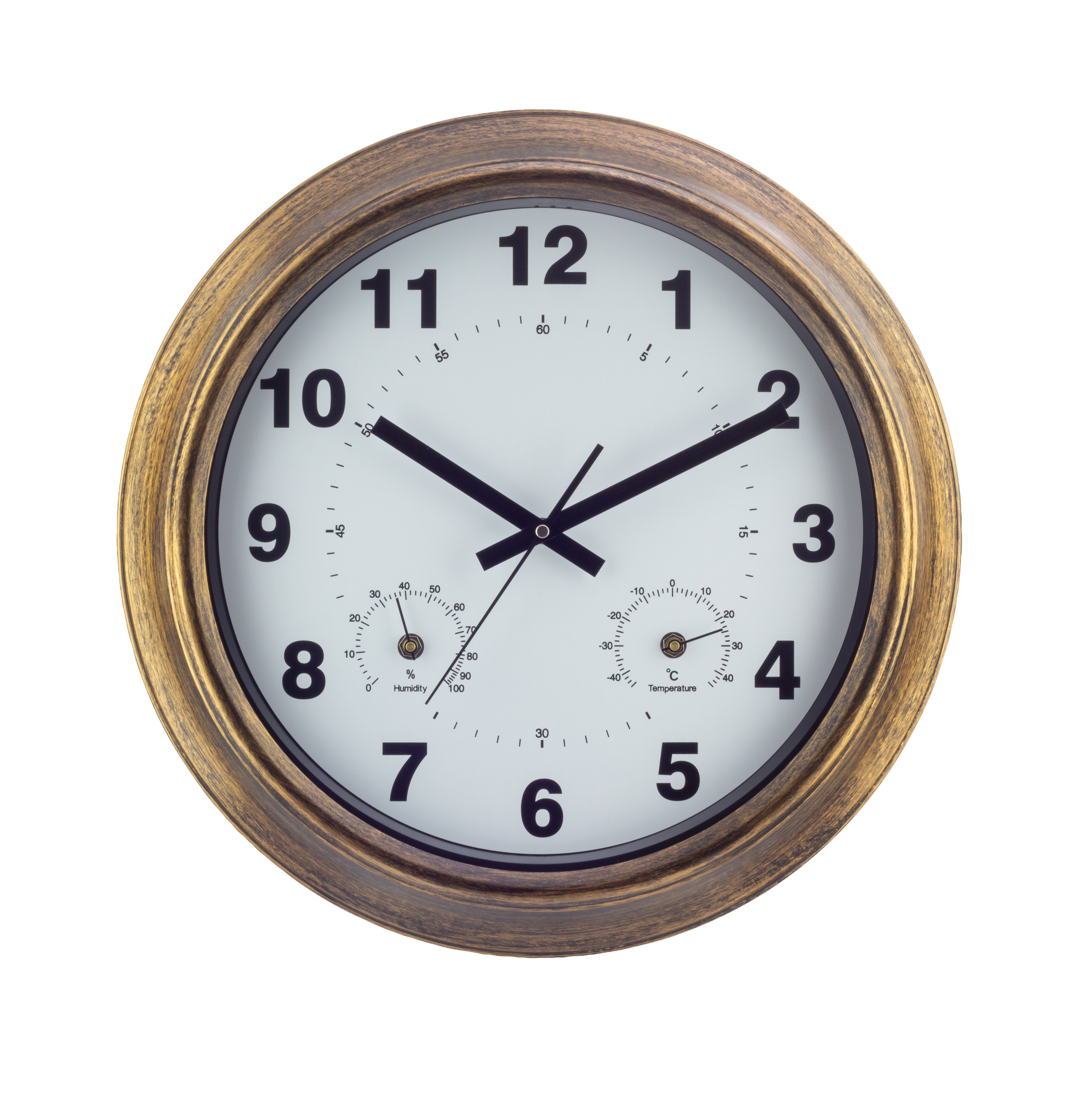 Quarzwanduhren 86450, ⌀ 45 cm, wasserdicht