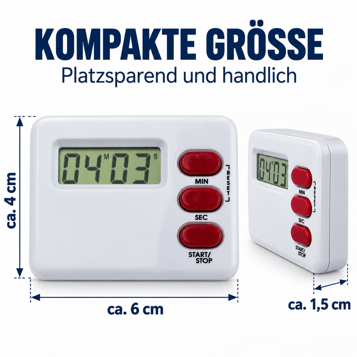 Eurotime Timer 10102, Weiß