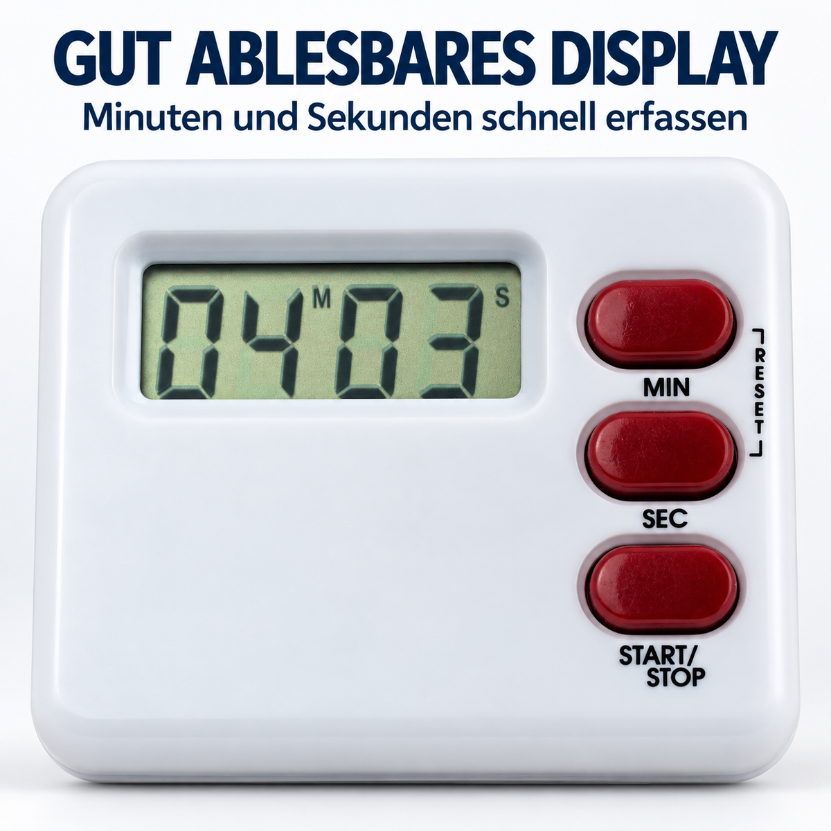 Eurotime Timer 10102, Weiß
