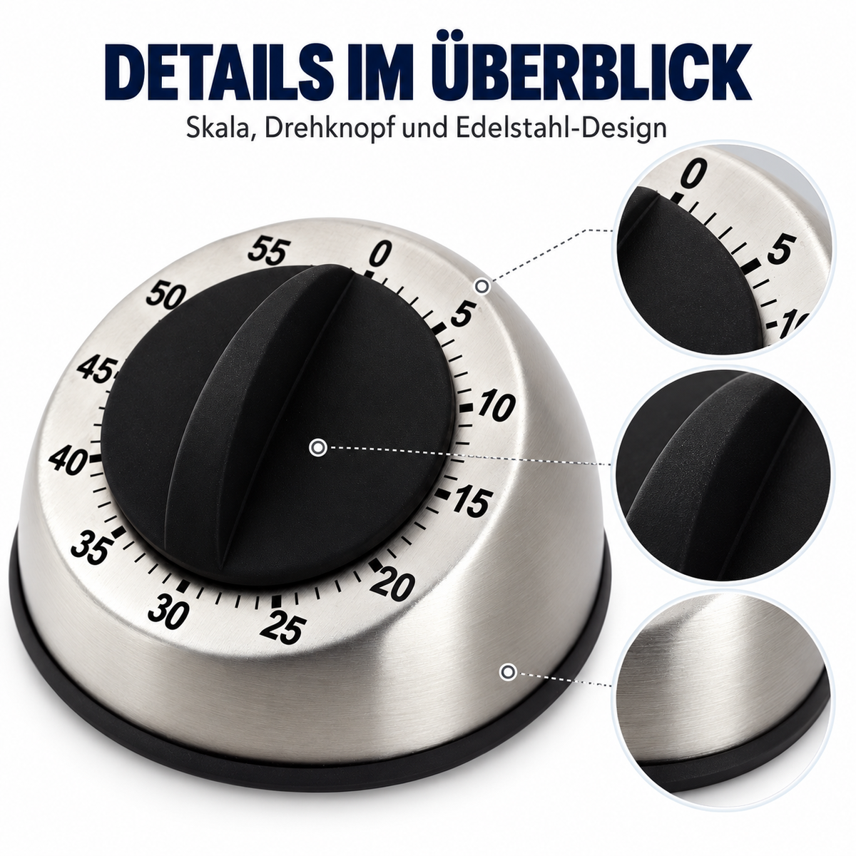 Eurotime Timer 13906, Silber