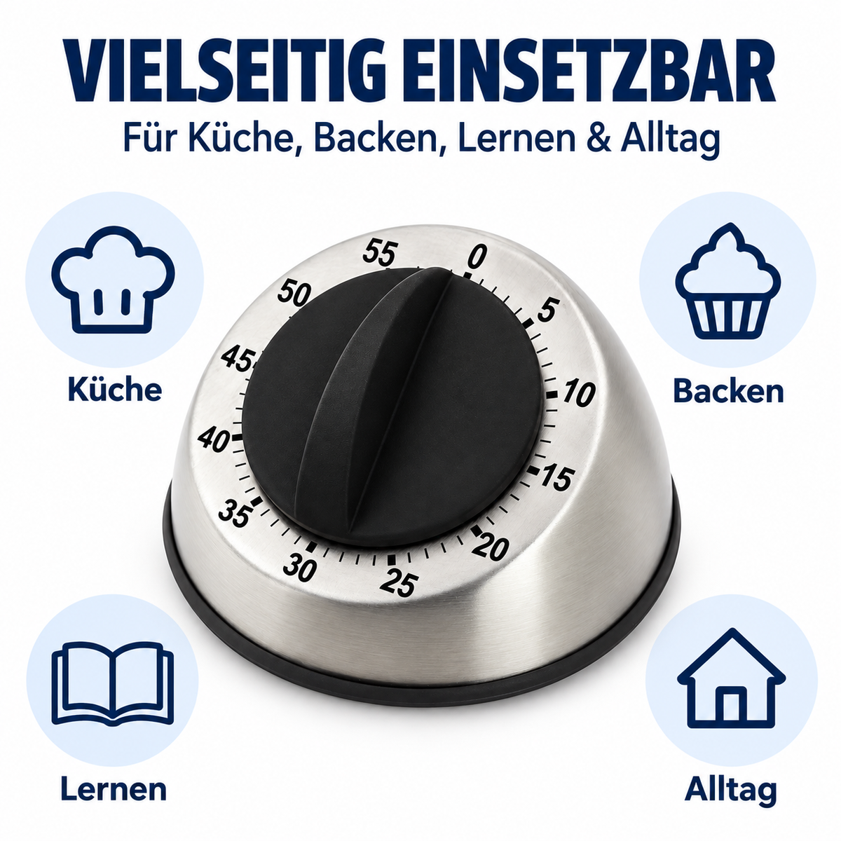 Eurotime Timer 13906, Silber